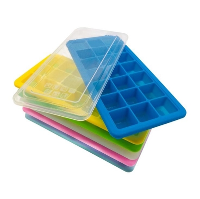 বল সিলিকন আইস ঘন molds, ব্যক্তিগতকৃত আইস ঘন ট্রে বড় স্কোয়ার