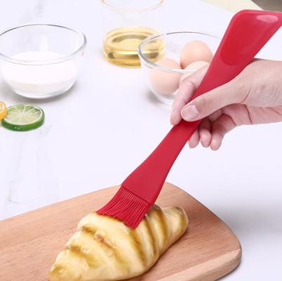 রন্ধন নরম সিলিকন চামচ Spatula, পাতলা সিলিকন টার্নার স্পটুলা ব্রাশের বেকিং সরঞ্জাম