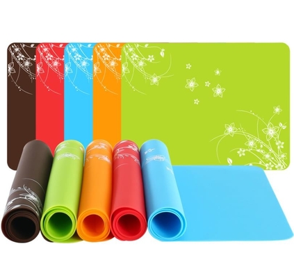 ফ্লাওয়ার সিলিকন কিডস পণ্য আকার 40 * 30CM * 0.85MM Flexibale স্পেস সেভিং